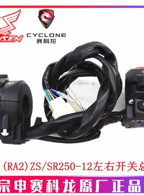 宗申赛科龙 RA2原厂手把ZS/SR250-12左右开关闸把喇叭电启动开关