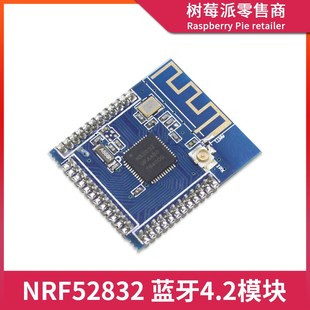 NRF52832蓝牙模块 XL52832外置天线蓝牙BLE4.2低功耗2.4G无线模块
