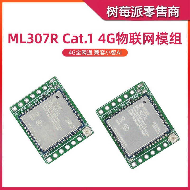 ML307R 4G模块 Cat.1 4G物联网通信模组 AT固件 兼容小智AI机器人