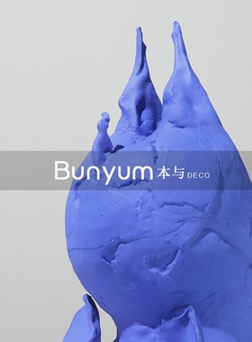 简约展厅b售楼处创意陶瓷动物猪造型摆件家居样板房间软装饰品