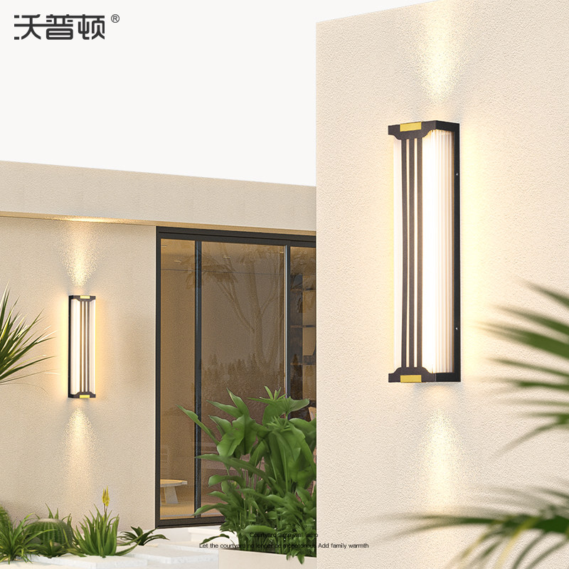 庭院户外壁e灯别墅柱子壁灯大门两侧壁灯大门户外灯防水院墙灯