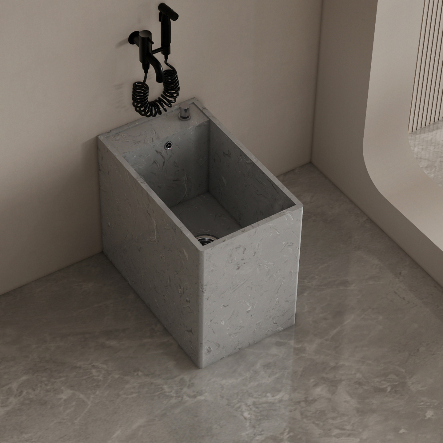 墨臣小户型拖把池免安装顺丰包邮