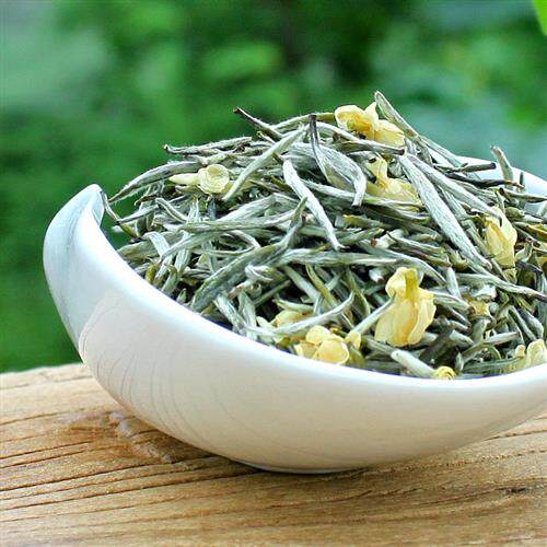 2025新茶雅安蒙顶山梦唐飘雪兰雪茉莉花茶特级浓香型毛尖春茶250g