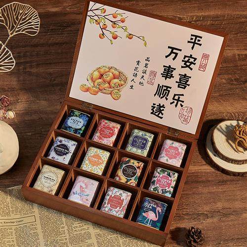 60种任选花茶叶礼盒组合装洛神花茶养生茶包毕业季送老师生日伴手