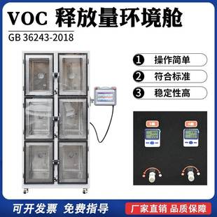 甲醛释放量6舱位环境舱人造板材VOC气候预处理超标环境检测设备