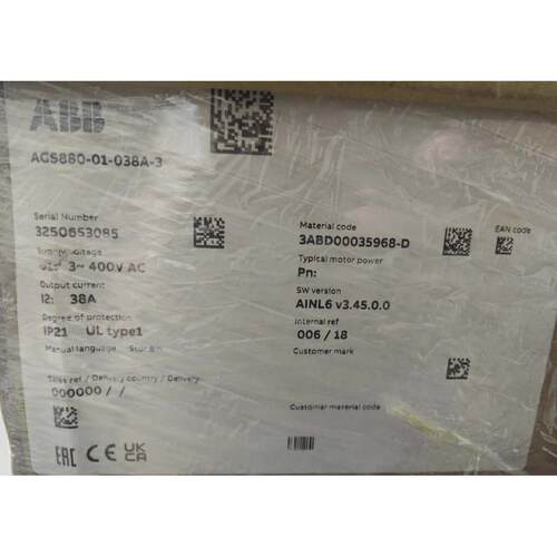 CS880-A1-038a03ACS880-0全-新