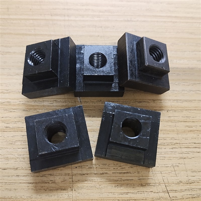铣床定位器T型螺母M14/M16加工中心定位器螺丝T型螺帽螺纹M10