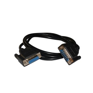 DB15针对孔数据线连接线2排15针公对公延长线db15芯并口线