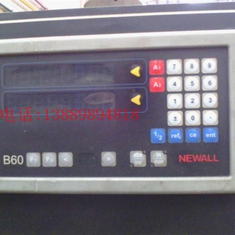 机床配件 中捷镗床 TPX6111B 数显表 面板 英国原厂 NEWALL B60