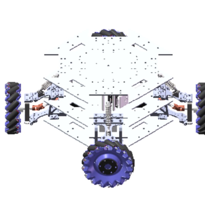 Robomaster Robocon 机器人底盘 独立悬挂 麦克纳姆轮 全向轮底盘