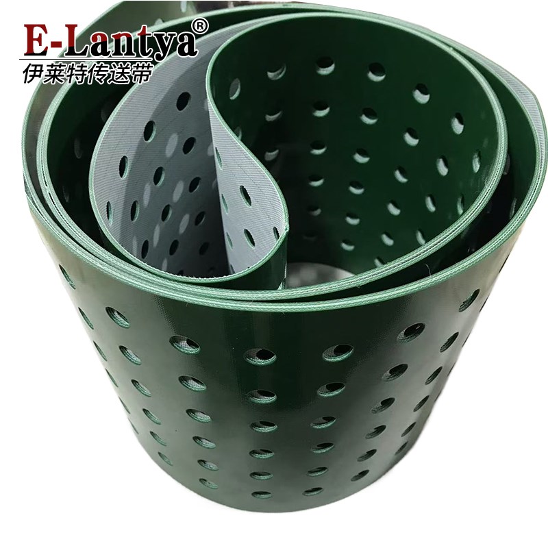 印刷机输纸打孔皮带真空吸风输送带同步带开孔定制吸附漏水传动带