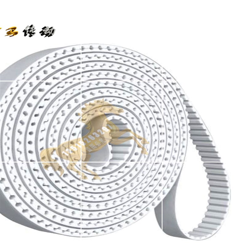 折板机折弯机梯形齿PU钢丝芯同步带H364齿12.7齿距4623MM25宽皮带