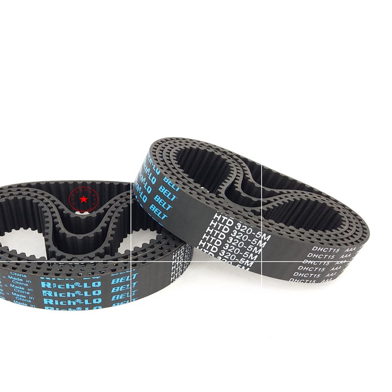 数控车床小型带HTD 5M320/64齿数橡胶电动机皮带小型同步STS RPP