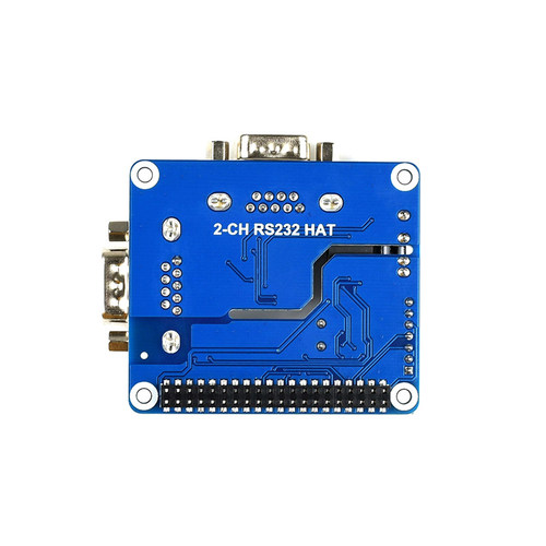 树莓派Raspberry Pi 4B/3B SPI转RS232串口模块 双通道隔离扩展板
