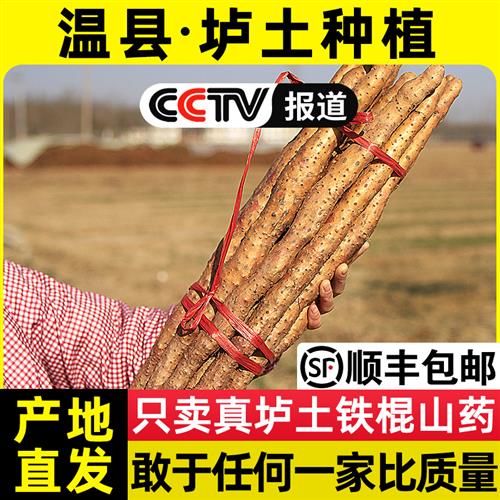 温县垆土铁棍山药正宗河南焦作新鲜生铁杆怀山淮山药粉特产5斤糯