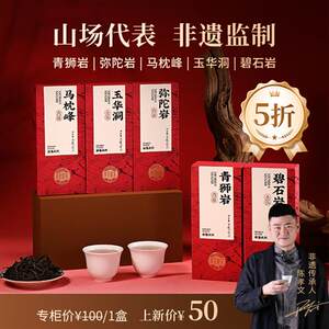 孝文家茶弥陀岩肉桂武夷岩茶青狮岩肉桂玉华洞碧石岩水仙乌龙茶叶