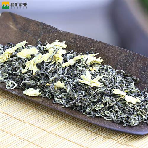 四川茉莉花茶2025新茶蒙顶山碧潭浓香型细芽甘露飘雪散装茶叶250g