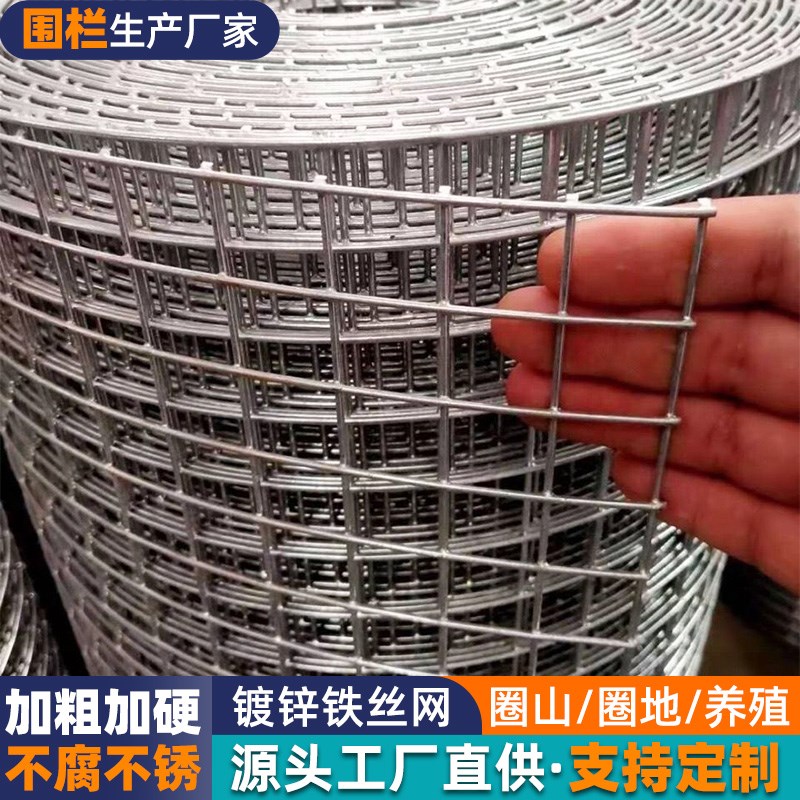 圈玉米网镀锌铁丝网棒子苞米围栏网拦鸡护栏网防鼠网钢丝网防护网