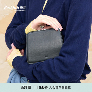 RockfishWeatherwear26春季 复古方形包链条单肩包斜挎手提包 新品