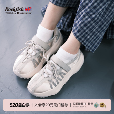 厚底魔术贴运动鞋休闲鞋