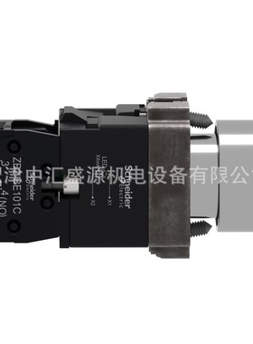 XB2BW35B1C黄色平头带灯按钮1NO ZB2BW35C+ZB2BWB11C按钮
