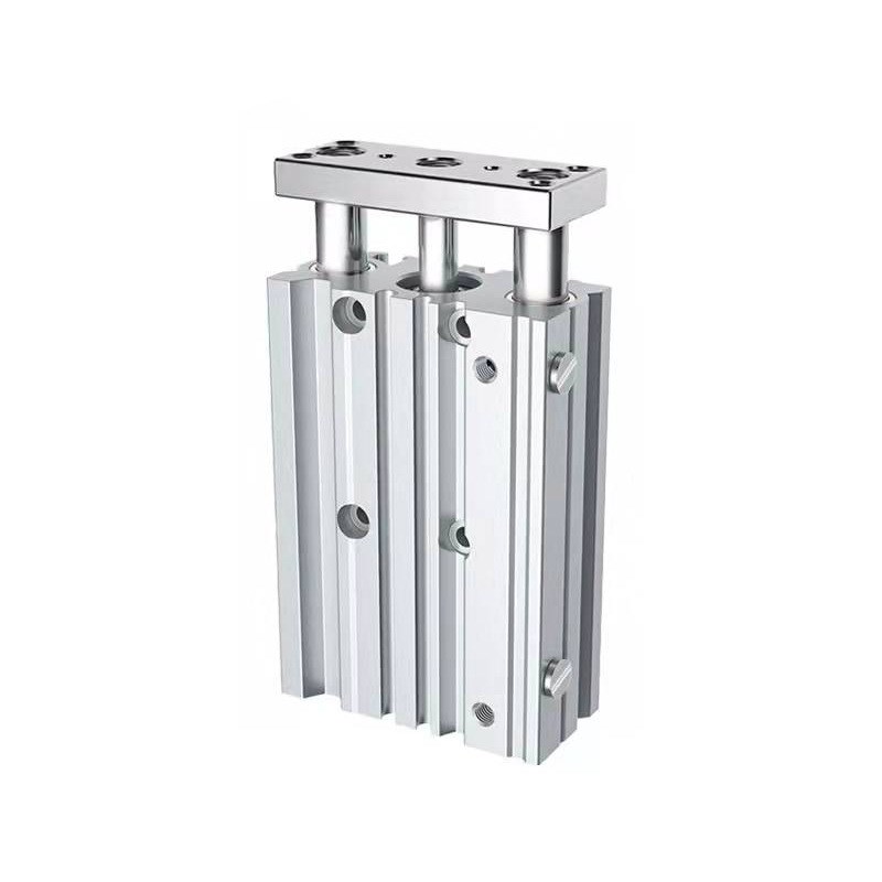 三轴推拉薄形带导杆气缸JTB40X25X50X75X100X125X150X175X200X250