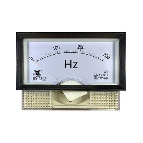 59L23中频频率表100V输入200hz 300hz500hz1khz赫兹表中频炉59L19