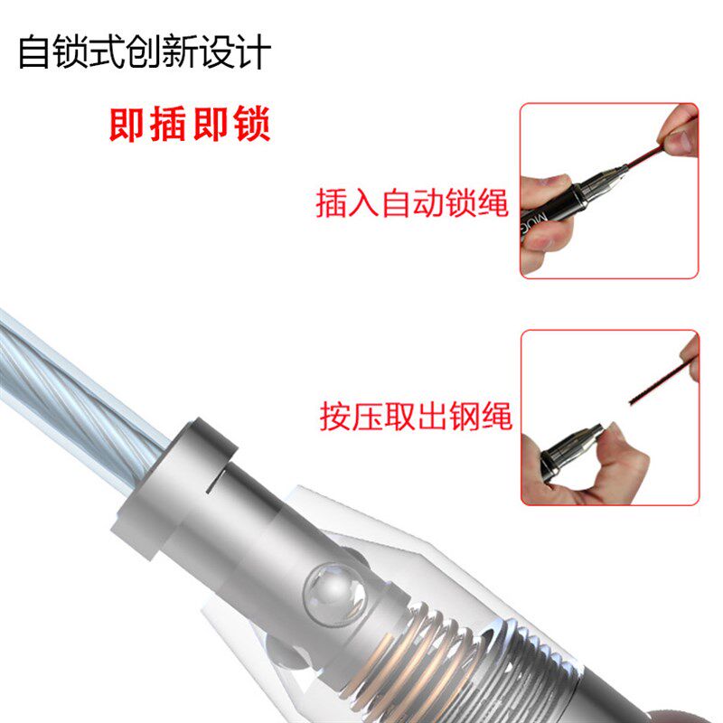 MOGOLD水滴新款自锁铝合金手柄健身运动竞速智能重力4.0钢丝跳绳