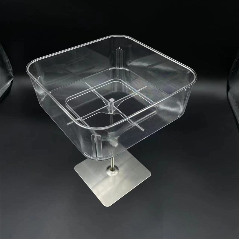 超市试吃架不锈钢试吃台可升降展示架水果展示盘试吃架促销品尝台