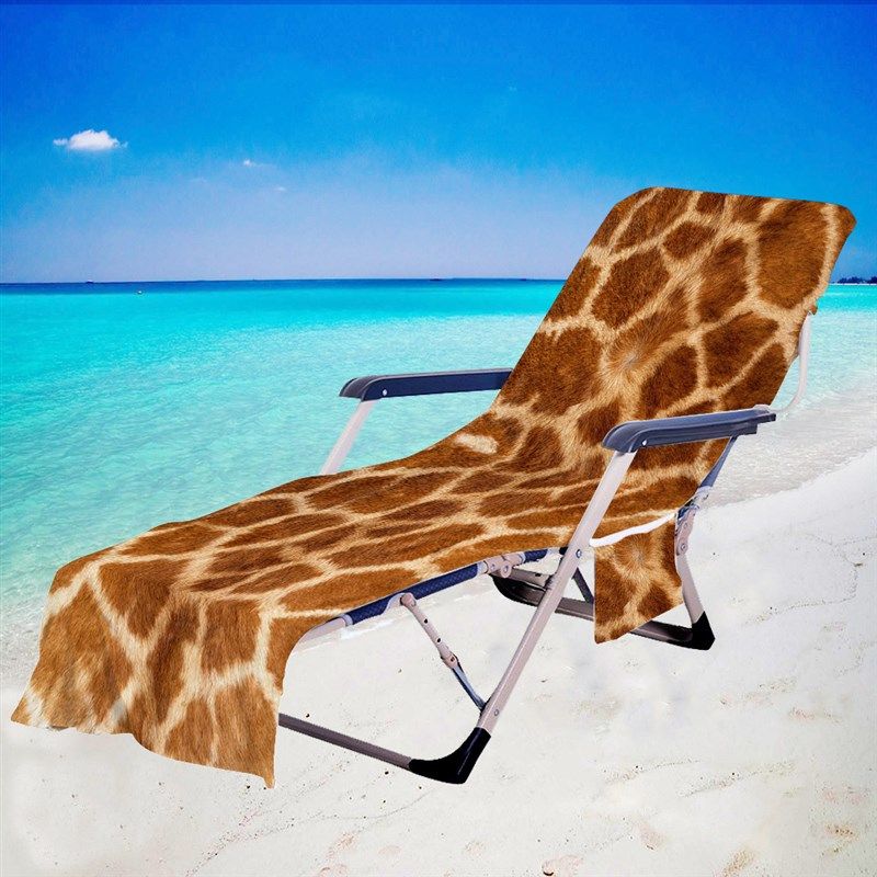 新品超细纤维沙滩椅套躺椅毛巾沙滩巾包3D数码打印起豹纹系列椅套,居家布艺,浴巾,淘宝优惠券,粉丝福利购,淘宝优惠卷