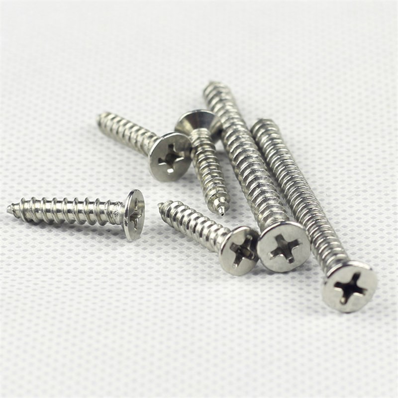 M6 不锈钢沉头十字自攻螺丝 螺钉标准件紧固件 厂家直销