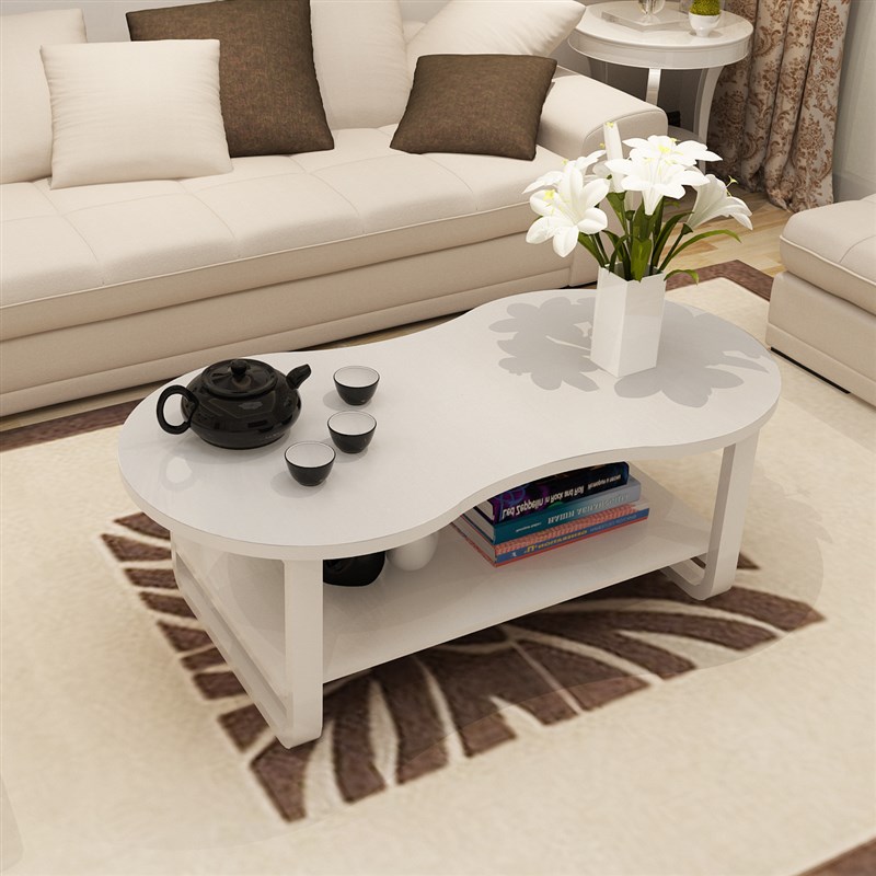 现代简约小茶几创意小户型客厅家具茶桌简易小餐桌个性椭圆办公室