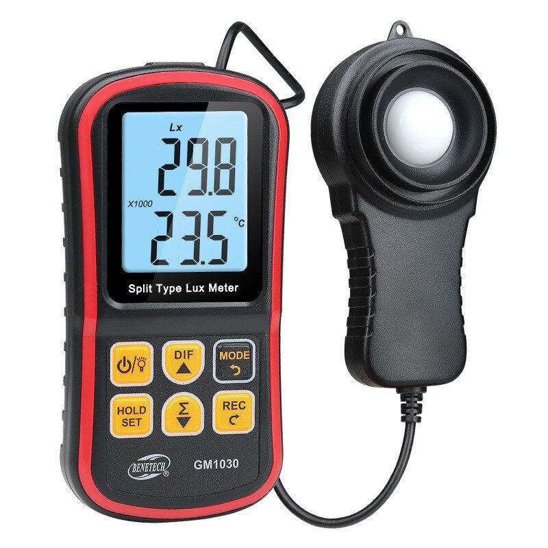 标智数字照度计 光照度计测光仪 高精度流明测光亮度仪光度照度仪