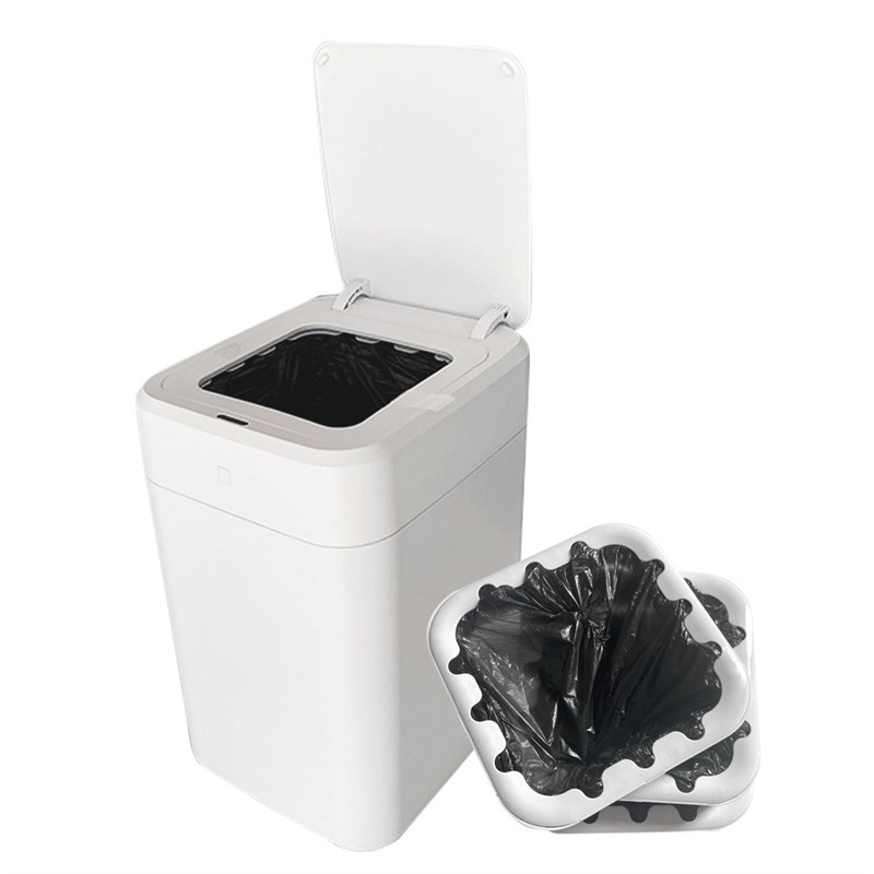 垃圾盒垃圾袋 智能垃圾桶 自动打包换袋 感应式 不接触手