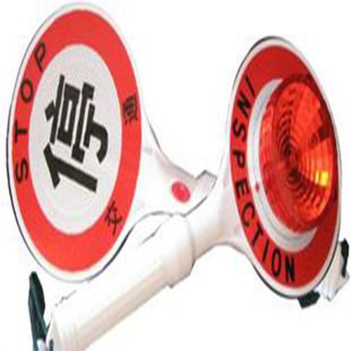 手持停车牌 夜间交通指挥灯灯手持式牌 示意停交通指挥设备