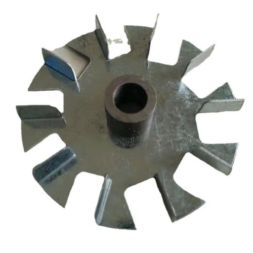 不锈钢风叶叶轮电机鼓风机引风配件机器扇叶烤箱电机耐高温五叶轮