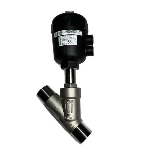 burkert角座阀00001394 宝德2000蒸汽开关阀 DN25 PTFE 11bar现货