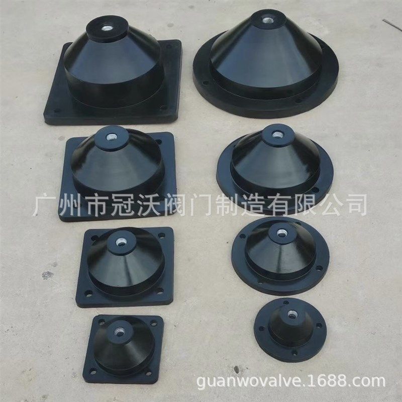 JGF橡胶减震垫加厚缓冲空调机组圆形水泵防震风机降噪橡胶减震器