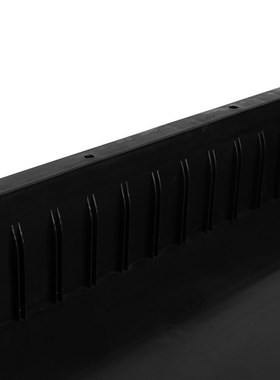 CJ-8303B防静电周转箱 黑色带盖子 隔板EU电子元件零件盒导电