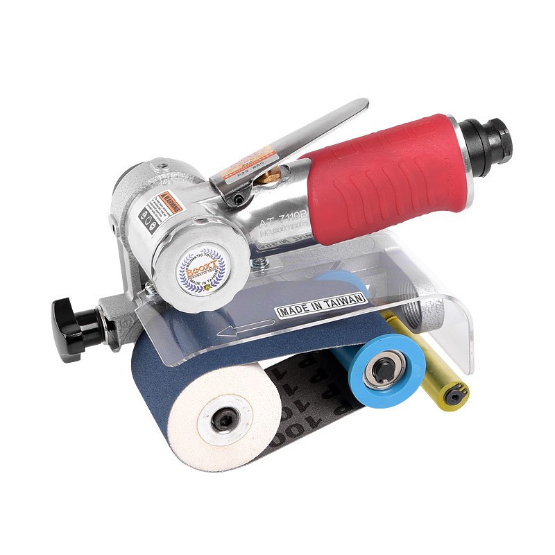 台湾BOOXT直供 AT-7110B手持气动砂带机60*280风打磨拉丝耐用强力
