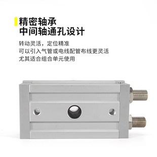 SMC型神威气动齿条式 R厂家 摆台气缸MSQB10A20A30A50A70A100A200A