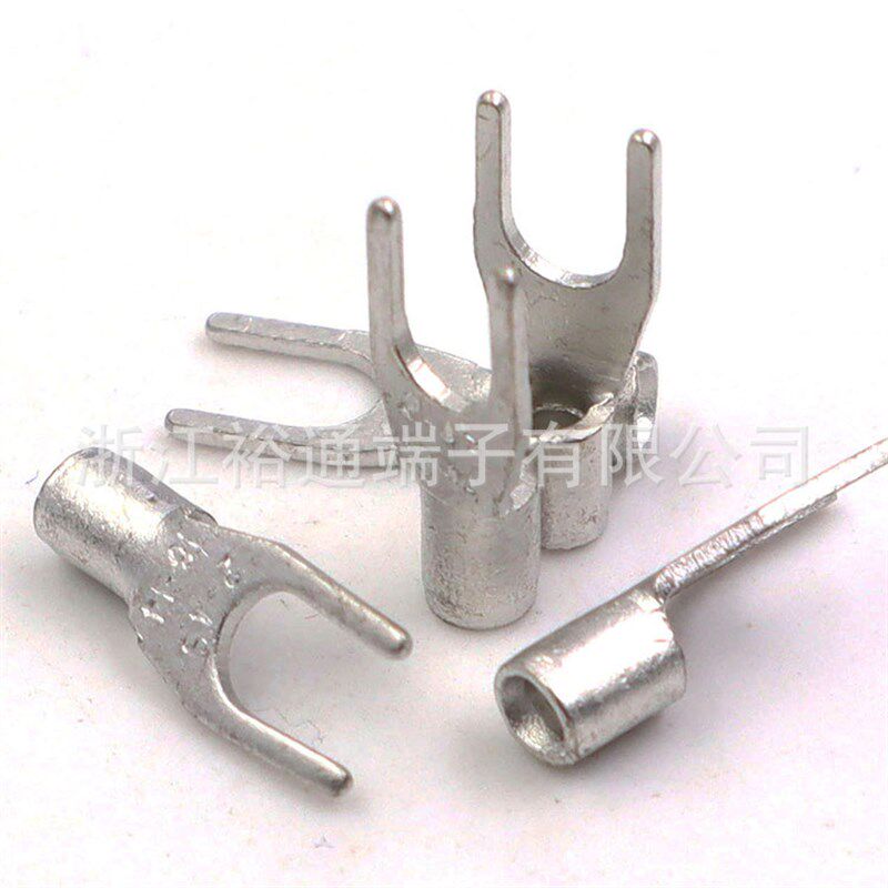 SNB2-3/4/5/6/8 线叉端子AWG16-14 1000只/包 环保叉形焊接裸端子