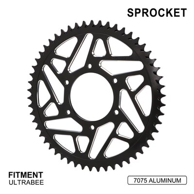 适用于极蜂ULTRABEE电动越野摩托车290MM 铝合金材质 链轮改装配