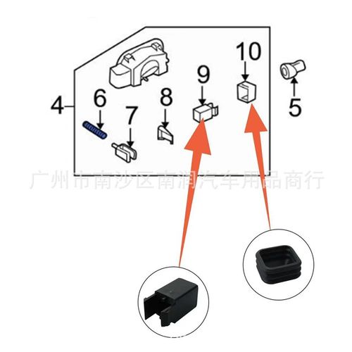 车踏板适用于 路虎燃油门弹簧