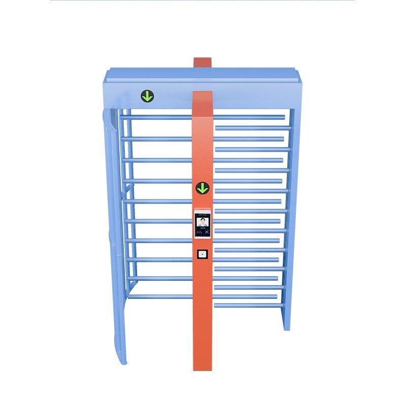 供应体育馆烤漆十字转闸共享体育场门禁转闸门扫码扣费全高转闸