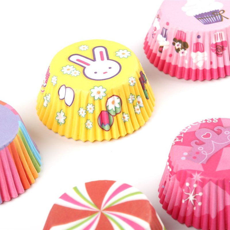 14cm耐高温雪媚娘圆形纸垫纸托 一次性印花防油纸托 蛋糕纸杯