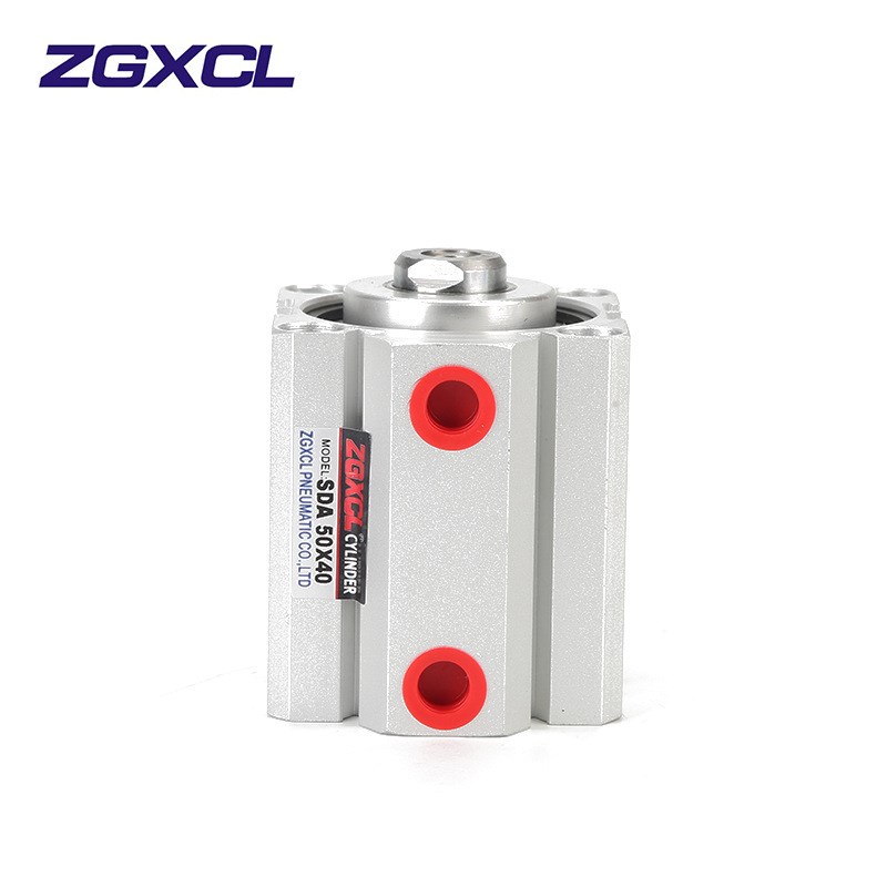 定制亚德客型SDA薄型气缸16小型20气动元件32工厂铝合金40*5