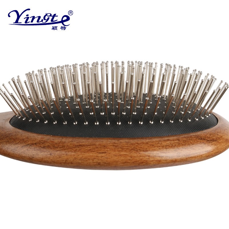 马术用品刷子木质针梳 马尾巴梳子按摩梳马具用品定制