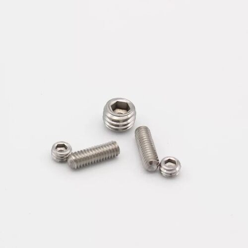 DIN916 M2X2-M2X16不锈钢标准件304不锈R钢螺丝内六角凹端紧定