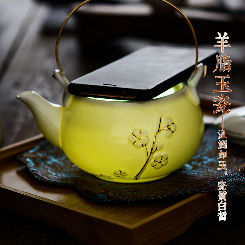 茶具套装家e用中式茶壶套装喝茶陶瓷茶杯功夫茶具工夫整套带茶盘
